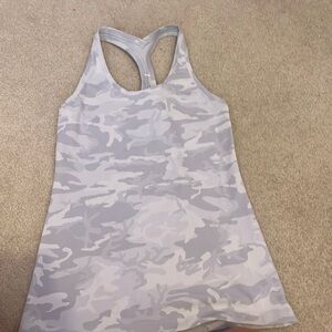Lululemon Camo Nulu Tank